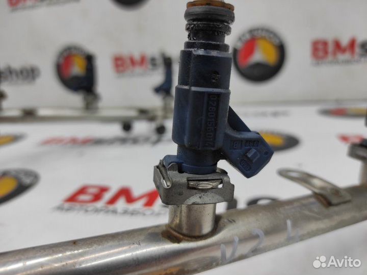 Топливная рампа с форсунками Mercedes-Benz E 240