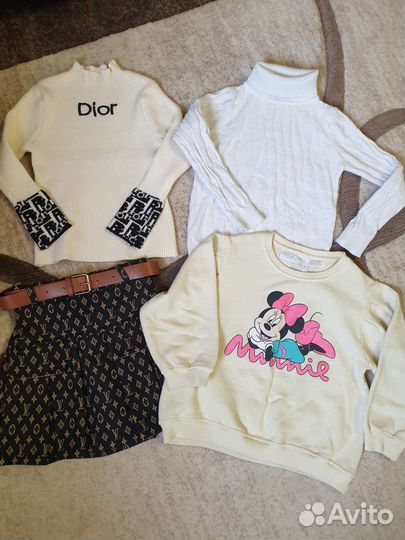 Одежда для девочки 104-110см