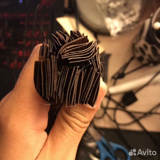 Волосы для наращивания б/у(ношенные 1 раз)