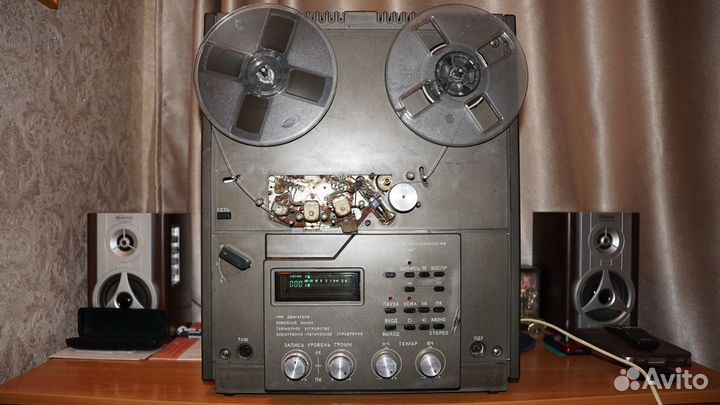Бобинный магнитофон орбита-107С