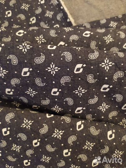 Ткань джинсовый хлопок