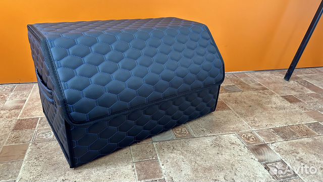 Органайзер в багажник Эко-кожа Премиум Син