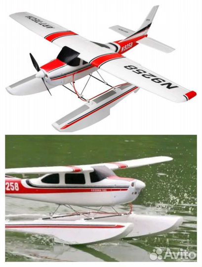 Cessna rc 400 TopRc Kit+огни+серво+поплавки