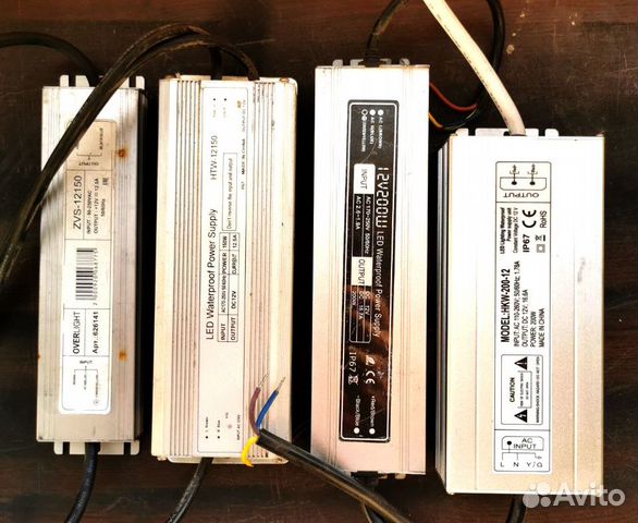 Блоки питания 12 вольт. 50-150 Вт