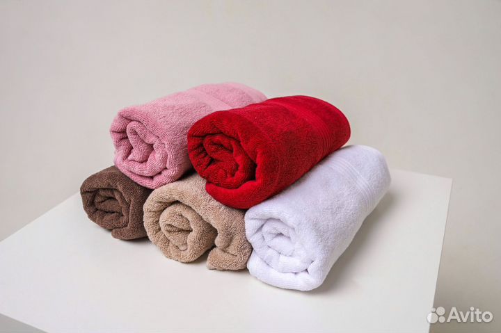 Махровые полотенца новые
