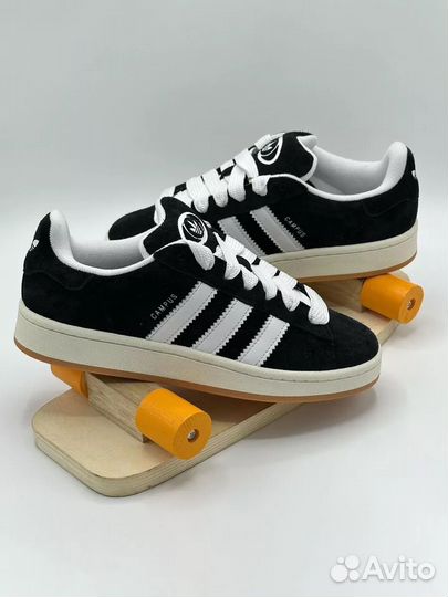 Adidas Campus 00s Black с мехом (37р)
