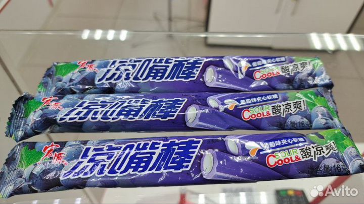 Жевательный стик Черника /молоко