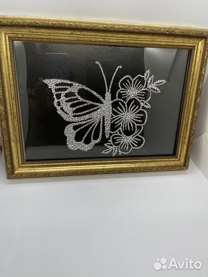 Инкрустация стразами