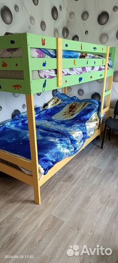 Двухъярусная кровать IKEA бу