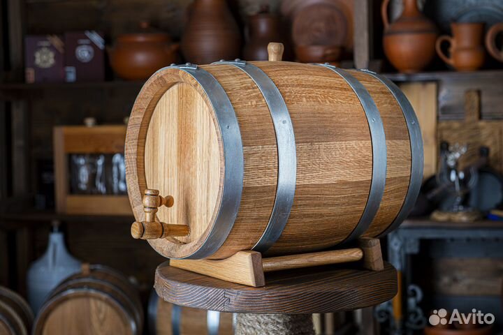 Бочка дубовая 10 литров