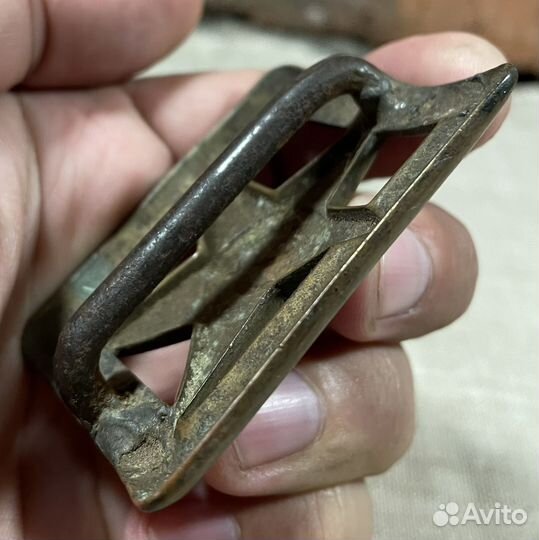 Пряжка ркка, прорезная