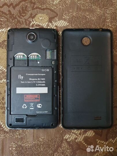 Fly IQ449 Pronto, 512 МБ
