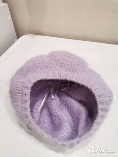 Шапки зимние на девочку 2 шт