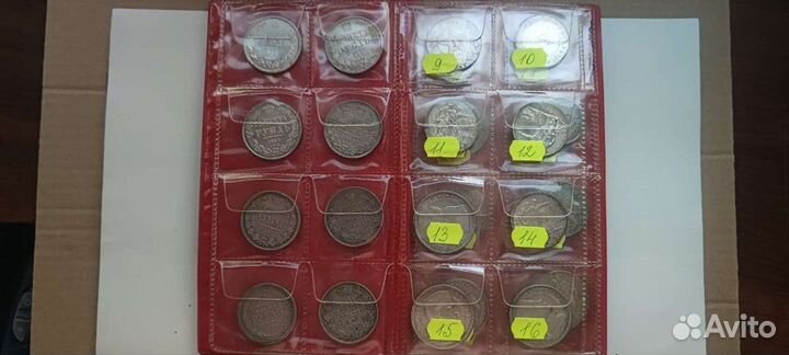 Коллекция Монет Серебро