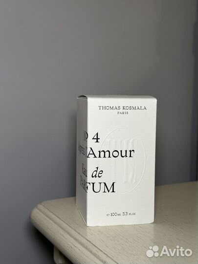 Духи thomas kosmala № 4 après l'amour