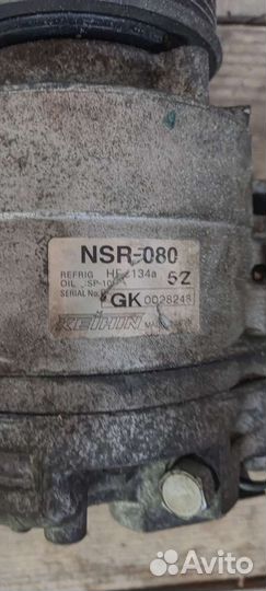 Компрессор кондиционера honda crv 3, accord, civic