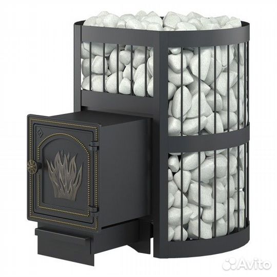 Чугун печь для бани Везувий Легенда Стандарт 22 Дв