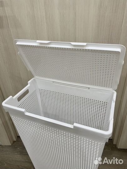 Корзина для белья лофт