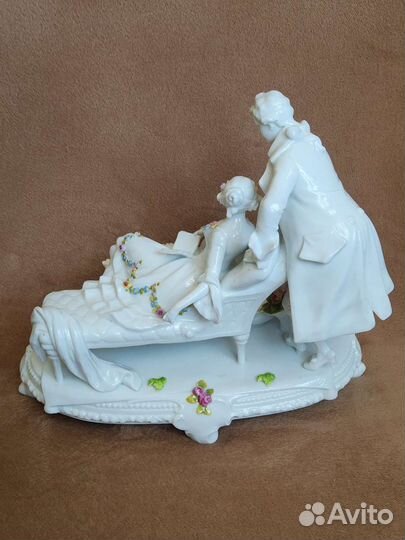 Статуэтка старая фарфор Германия