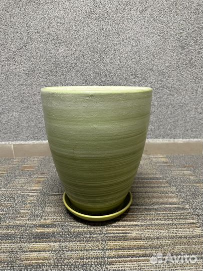 Глиняный горошрк для цветов