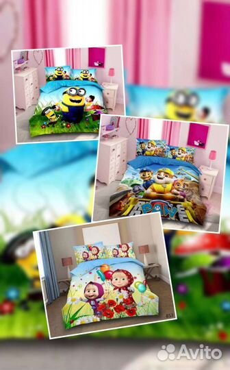 Постельное белье сатин