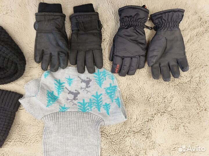 Комплекты шапок снудов Zara пакетом