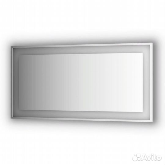 Зеркало Evoform Ledside 75х150 Сталь