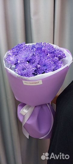 Букет из хризантем
