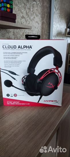 Игровые наушники hyperx cloud alpha