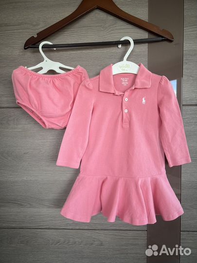 Платье на девочку 80