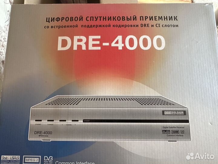 Цифровой спутниковый приёмник (DRE-4000)