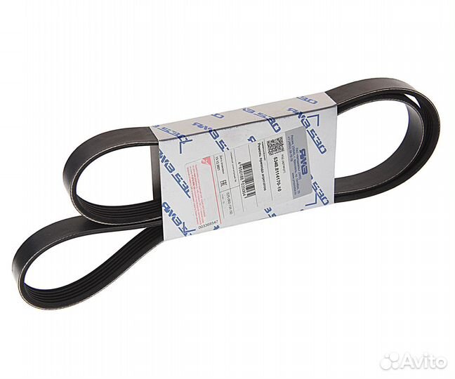 Ремень ямз-534,536 вентилятора 6PK1371 АВТОДИЗЕЛЬ