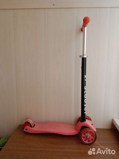 Самокат детский трехколесный бу