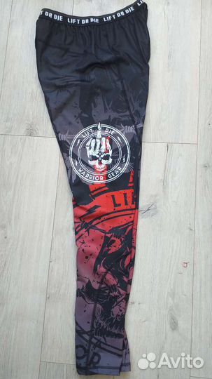 Леггенсы для силовых видов спорта Warrior p.XL и L