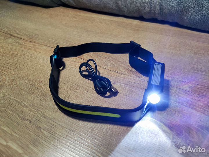 Налобный фонарь аккумуляторный