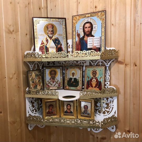 Иконостас угловой 50 см x 44 см