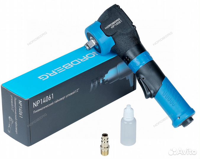 Пневмогайковерт угловой, ударный 1/2