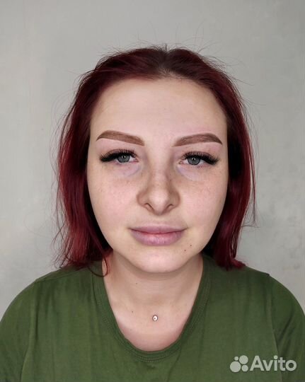 Перманентный макияж бровей и губ