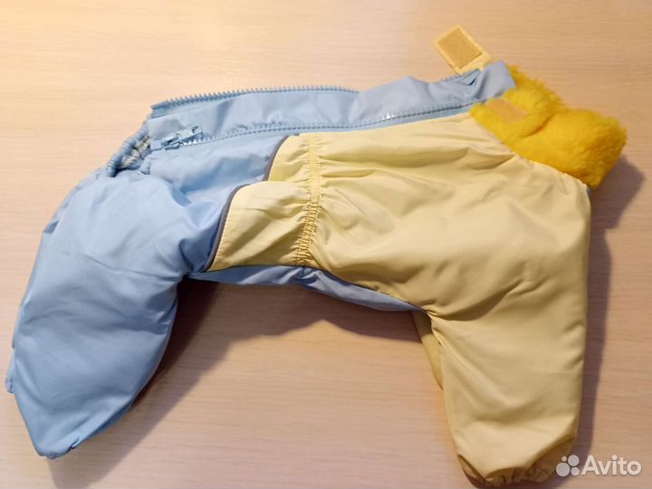 Комбинезон для девочки, маленькой собачки, зимний