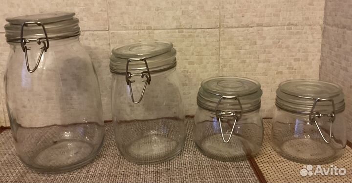 Банки для сыпучих продуктов Коркен Икеа