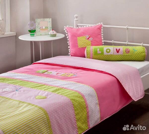 Шторы и покрывало для детской комнаты cilek Турция