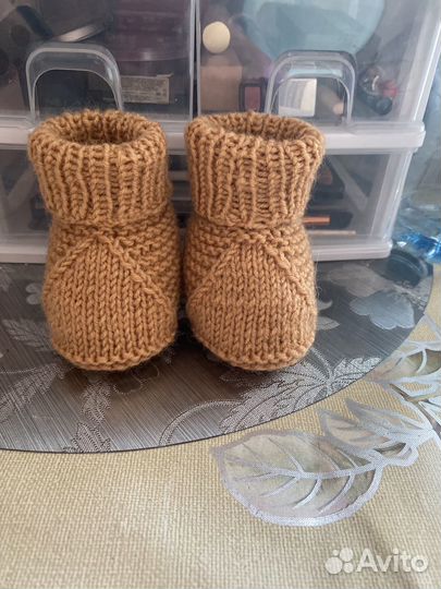 Пинетки вязаные