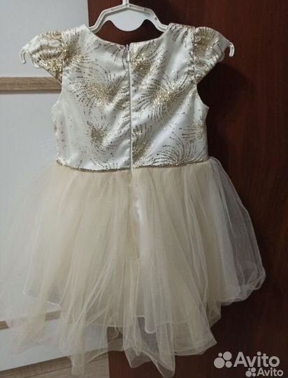 Нарядное платье для девочки 98