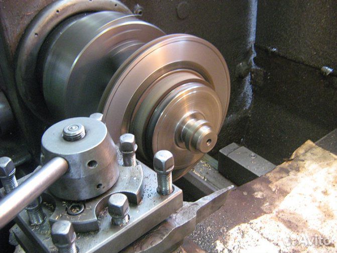 Расточка цо центрального отверстия