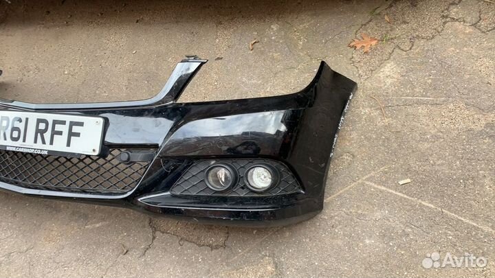 Бампер передний на мерседес w204