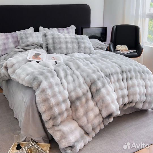 Покрывало мягкое пушистое