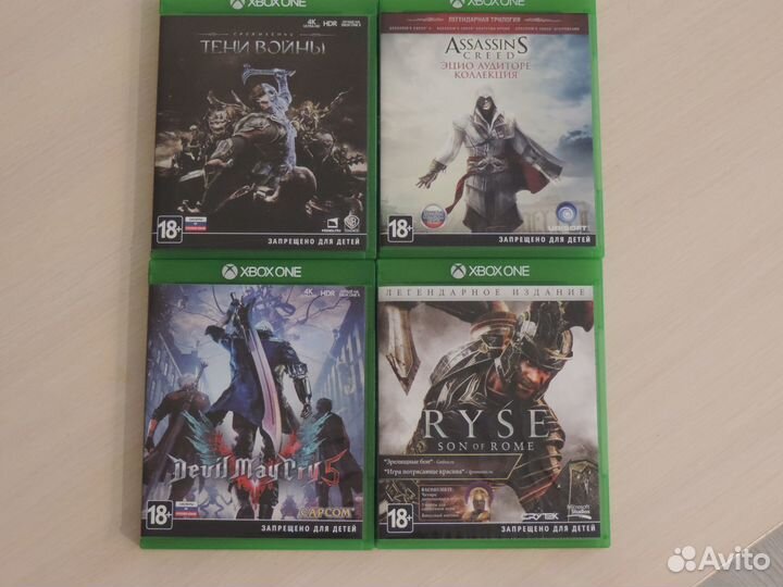 Игры на xbox one диски