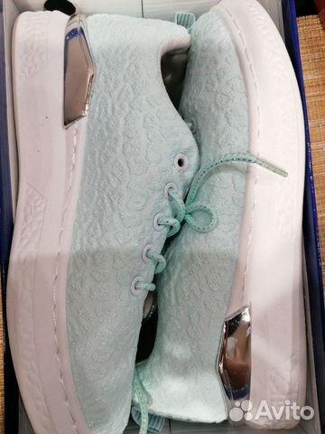 Кеды кроссовки мятный цвет