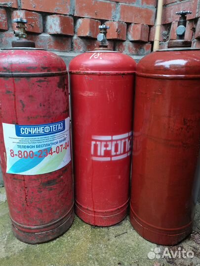 Газовый баллон с газом