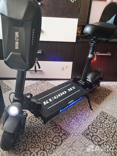 Электросамокат с сиденьем взрослый